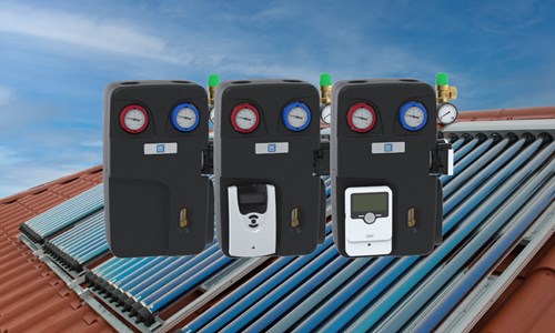 Solar pump unit